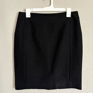 LOFT Classic Black Pencil Skirt
